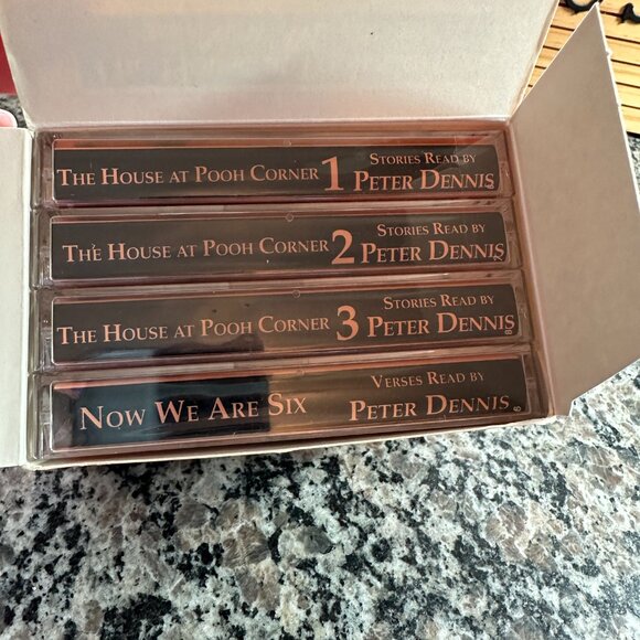 The House at Pooh Corner and Now We Are Six by A. A. Milne 1996 Audio 4 Cassette - Picture 3 of 7
